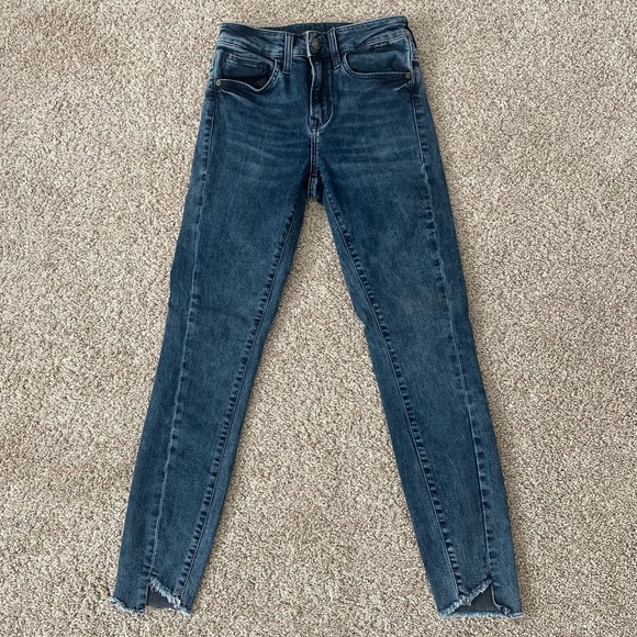 MAVI Gold Icon TESS Twisted Midrise Skinny Stretch Ankle Jeans size 24 - Picture 2 of 16